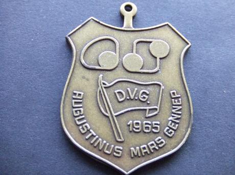 Gennep gemeente in de provincie Limburg Augustinus mars 1965 wandelsportvereniging D.V.G.